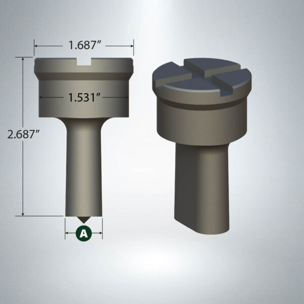 Edwards – F26 Oblong Punches with 1/4" x 1/8" Cross Keyway