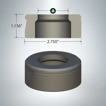 F2812 Round Dies - Piranha Ironworkers