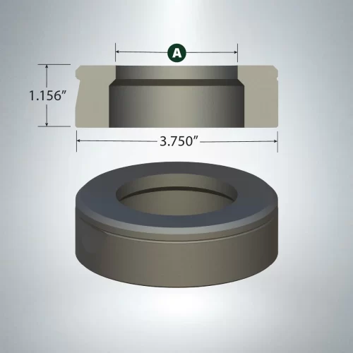 F2813 Round Dies - Piranha Ironworkers