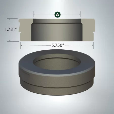 F2815 Round Dies - Piranha Ironworkers